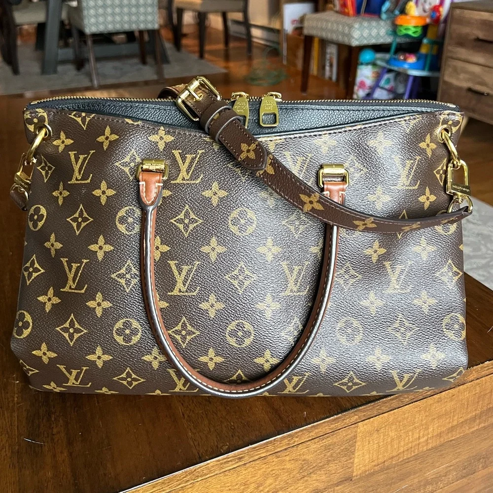 Louis Vuitton Pallas MM Satchel with Strap - All Authentic - Picture 1 of 12